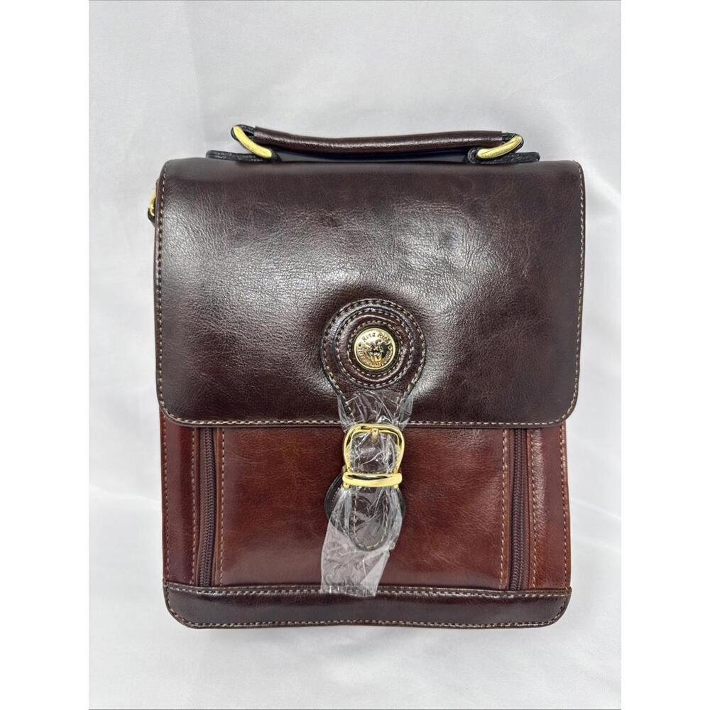 Vintage Rina Rich Handbag Leather - ITALIA MODA - LUXURY VERY FINE - NEW